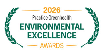 2026 Practice Green Health Environmental Excellence Awards Logo