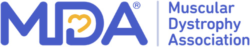 Logo for the Muscular Dystrophy Association