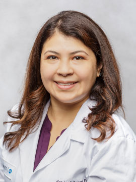 Marisol Munoz, Enfermera Practicante, División de Medicina Pulmonar